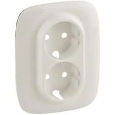 LEGRAND 754959 Valena Allure 2x2P+F aljzat monobloc burkolat + kerettel, Gyöngyház villanyszerelés