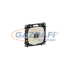 LEGRAND 754996 Valena Allure Kettős USB töltőaljzat, burkolattal, Elefántcsont villanyszerelés