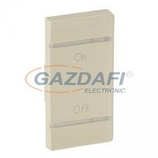 LEGRAND 755576 MyHome (Valena Life) BE/KI jelölés jobb oldali burkolat, elefántcsont villanyszerelés