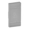 LEGRAND 755582 MyHome (Valena Life) fényerőszabályzás FEL/LE, jobb oldali burkolat, alumínium