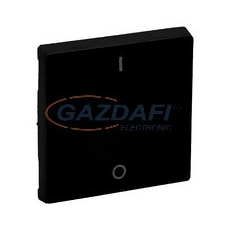 LEGRAND 756122 Valena Life két pólusú billentyű, fekete villanyszerelés