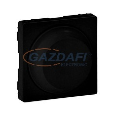 LEGRAND 756882 Valena Life forgatógombos fényerőszabályzó burkolat, fekete villanyszerelés