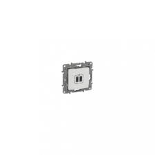 LEGRAND 764595 Niloé kettős USB-C+C töltőaljzat - 3 A - 15 W, fehér villanyszerelés