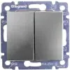 LEGRAND 770108 Valena kettős váltókapcsoló,230V,alumínium