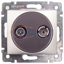 LEGRAND 770133 Valena TV-RD aljzat végz 10dB alumínium villanyszerelés