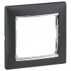 LEGRAND 770391 Valena Fekete / Ezüst, egyes keret keret
