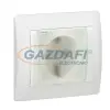 LEGRAND 771027 Galea Life 2P+F aljzat rugós csapófedéllel IP44, fehér
