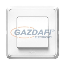 LEGRAND 773807 Cariva keresztkapcsoló kerettel,230V, fehér villanyszerelés