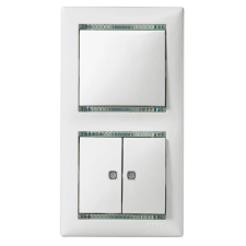 LEGRAND 774112 Valena kettős váltókapcsoló jelzőfénnyel, elefántcsont villanyszerelés