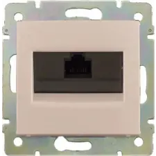 LEGRAND 774142 Valena 1xRJ45 LCS2 aljzat Cat.6 UTP aljzat, csavaros, elefántcsont villanyszerelés