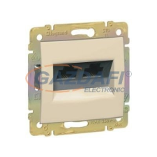 LEGRAND 774180 Valena RJ11+RJ45 Cat5e UTP kombinált aljzat elefántcsont villanyszerelés