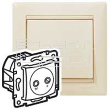 LEGRAND 774333 VALENA TV-RD ALJZAT VÉGZÁRÓ 10DB ELEFÁNTCSONT villanyszerelés