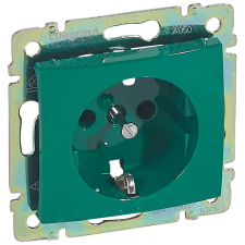 LEGRAND 774372 Valena 2P+F csatlakozóaljzat zöld villanyszerelés