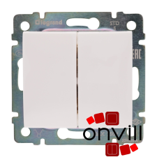 LEGRAND 774405 Valena fehér csillárkapcsoló világítási kellék