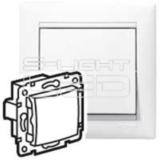 LEGRAND 774411 VALENA EGYPÓLUSÚ NYOMÓ FEHÉR villanyszerelés