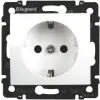 LEGRAND 774421 Valena 2P+F Csatlakozóaljzat Gyermekvédelemmel, Fehér