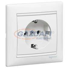 LEGRAND 774423 Valena 2P+F Csatlakozóaljzat Monoblokk, Fehér villanyszerelés