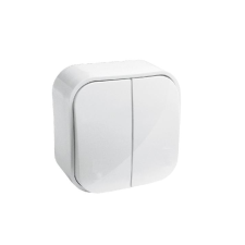 LEGRAND 782402 Forix Beltéri kettős falon kívüli villanykapcsoló (782402) villanyszerelés