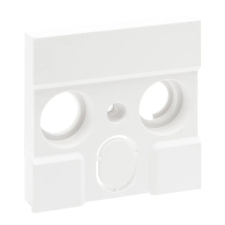 LEGRAND 863184 Niloé Step TV-R-SAT burkolat, fehér villanyszerelés