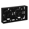 LEGRAND 863598 Niloé Step kettős kiemelődoboz, fekete
