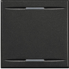 LEGRAND Axolute 2 modulos bill. 2 funkciós, fekete HS4911/2 villanyszerelés