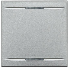 LEGRAND Axolute billentyű, 2 modul, 2 funkció, szürke HC4911/2 villanyszerelés