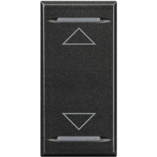 LEGRAND Axolute billentyűhöz, 1 modul fel-le szimbólum fekete HS4911AH villanyszerelés