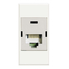 LEGRAND Bticino Axolute RJ45 csatlakozó aljzatUTP fehér HD4262C6 villanyszerelés