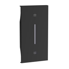 LEGRAND BTICINO LivingNow burkolat 2 modul fekete KG05M2 villanyszerelés