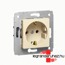 LEGRAND Cariva 2P+F csatlakozóaljzat bézs 773720 villanyszerelés