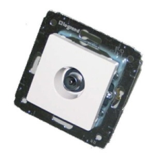 LEGRAND Cariva TV aljzat végz 1,5dB keret nélkül fehér 773678 villanyszerelés