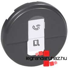 LEGRAND Céliane 1xRJ45 burkolat, grafit 067951 villanyszerelés