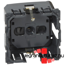 LEGRAND Céliane 2P+F földelt csatlakozóaljzat gyermekvédelemmel, csavaros 067161 villanyszerelés