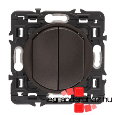 LEGRAND Céliane csillárkapcsoló 10 AX, grafit CG2X067002-HK világítási kellék