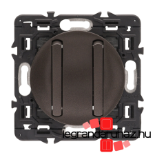 LEGRAND Céliane csillárkapcsoló 10 AX, grafit CG2X067002K-HK világítási kellék