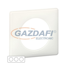 LEGRAND Céliane hármas keret, fényes fehér villanyszerelés