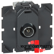 LEGRAND Céliane TV aljzat átmenő, 14dB 067386 villanyszerelés