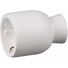 LEGRAND CSF-16 2P+F lengődugalj műanyag fehér, hátsó kivezetéssel (050317) villanyszerelés