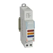 LEGRAND CX3 moduláris jelzőlámp tripla LED piros+sárga+kék 230/400V ~ villanyszerelés