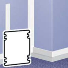 LEGRAND DLP mini csatorna kábelrögzítő 60x20 csatornához 030295 villanyszerelés