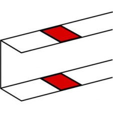 LEGRAND DLP takaróelem 50x105mm-es univerzális csatornához , 10696 villanyszerelés