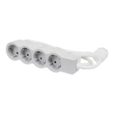 LEGRAND elosztó - 4 aljzat, 3m, fehér-szürke (LEGRAND_694561) kábel és adapter