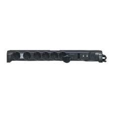 LEGRAND Elosztósor, fekete, 6x2P+F 2xRJ45 2xTV tf, 1,5 m vezetékkel 1db hosszabbító, elosztó