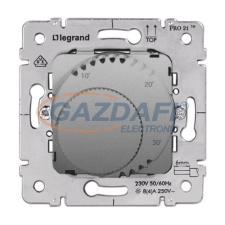 LEGRAND Galea Life standard szobatermosztát mechanizmus, alumínium villanyszerelés