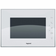  Legrand kiegészítő 2 vezetékes 7colos FEHÉR beltéri egység 369235 kaputelefon