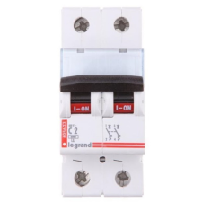 LEGRAND kismegszakító 2P C 25A 6kA TX3 (403530) villanyszerelés