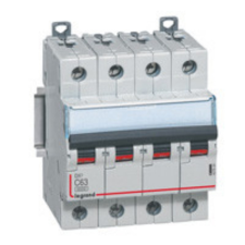 LEGRAND kismegszakító 4P C 25A 6kA DX3 (407930) villanyszerelés