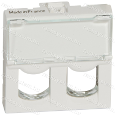 LEGRAND Legrand 078603 Program Mosaic Systimax aljzat, kettős, 2m, fehér villanyszerelés