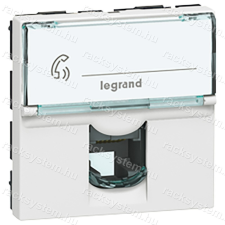 LEGRAND Legrand 078732 Program Mosaic RJ12 aljzat 2m, fehér villanyszerelés
