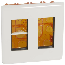 LEGRAND Legrand 078872L Program Mosaic süllyesztett doboz, 2x4m, fehér villanyszerelés